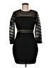 Lulus Stripes Black Cocktail Dress Size M - photo 1