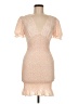 Moonsea 100% Polyester Tweed Pink Cocktail Dress Size M - photo 1