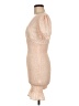 Moonsea 100% Polyester Tweed Pink Cocktail Dress Size M - photo 5
