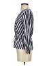 J.Crew 100% Cotton Stripes Blue 3/4 Sleeve Blouse Size 2 - photo 5
