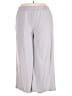 Unbranded 100% Polyester Solid Gray Casual Pants Size 2X - photo 1