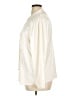 Susan Graver Metallic Ivory Long Sleeve Blouse Size 1X - photo 5