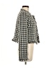 Venus 100% Polyester Houndstooth Ivory Jacket Size 8 - photo 4