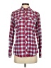 Eddie Bauer 100% Cotton Plaid Red Long Sleeve Button-Down Shirt Size S - photo 1