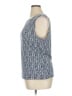 DKNY Blue Sleeveless Blouse Size XL - photo 5