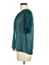 CAbi 100% Polyester Teal Short Sleeve Blouse Size M - photo 5