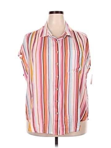 Torrid Short Sleeve Blouse (view 1)