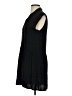 Cope 100% Rayon Solid Black Casual Dress Size S - photo 5