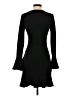 Shein Solid Black Cocktail Dress Size 4 - photo 2