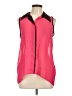 Liberty Love 100% Polyester Color Block Pink Sleeveless Blouse Size L - photo 1