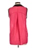 Liberty Love 100% Polyester Color Block Pink Sleeveless Blouse Size L - photo 2