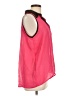 Liberty Love 100% Polyester Color Block Pink Sleeveless Blouse Size L - photo 4