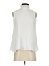 Black Label by Chico's 100% Polyester Ivory Sleeveless Blouse Size XS - photo 1