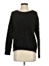 Jennifer Lopez Tweed Black Pullover Sweater Size S - photo 1