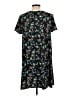 West Loop Floral Black Casual Dress Size L - photo 2