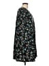West Loop Floral Black Casual Dress Size L - photo 4