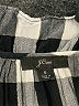 J.Crew Checkered-gingham Black Long Sleeve Blouse Size S - photo 7