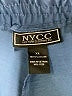NYCC 100% Polyester Solid Blue Casual Pants Size XL - photo 4