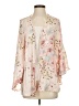 Grace & Lace 100% Rayon Pink Kimono Size XS - Sm - photo 1