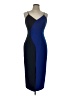 Elliatt Color Block Blue Cocktail Dress Size L - photo 1