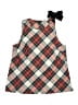 J.Crew 100% Cotton Argyle Red Blue Dress Size 8 - photo 1
