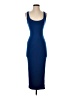 Win Win Solid Blue Cocktail Dress Size S - photo 1