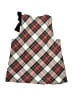 J.Crew 100% Cotton Argyle Red Blue Dress Size 8 - photo 2