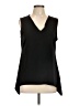 Tahari Black Sleeveless Blouse Size L - photo 1