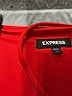 Express Solid Red Cocktail Dress Size 00 - photo 7