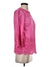 Talbots 100% Cotton Pink 3/4 Sleeve Blouse Size XS - photo 4