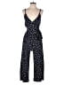 Kaileigh Polka Dots Blue Jumpsuit Size XS - photo 1