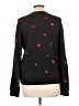 Monrow Hearts Black Pullover Sweater Size L - photo 2