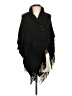 Repeat Cashmere 100% Cashmere Black Poncho Size S - photo 1
