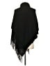Repeat Cashmere 100% Cashmere Black Poncho Size S - photo 2