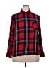 Woolrich 100% Rayon Plaid Red Long Sleeve Button-Down Shirt Size XXL - photo 1