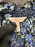 Rebecca Taylor 100% Silk Blue Jumpsuit Size 4 - photo 3