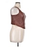 Torrid 100% Polyester Brown Sleeveless Blouse Size Med Plus (00) - photo 4