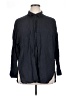 Zara Black Blue Long Sleeve Button-Down Shirt Size XL - photo 1