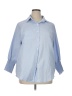 Unbranded 100% Polyester Blue 3/4 Sleeve Blouse Size XL - photo 1