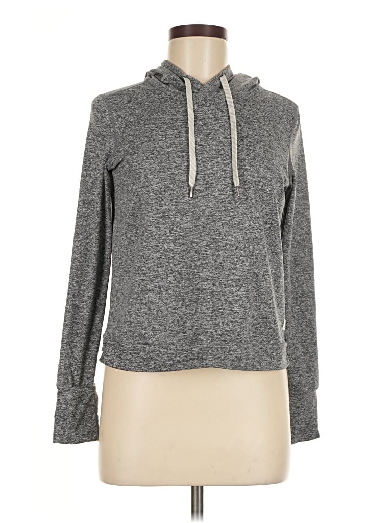 Pre-owned Vuori Pullover Hoodie In Gray