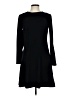MICHAEL Michael Kors Solid Black Casual Dress Size 10 - photo 1