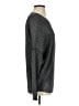 Reiss Metallic Silver Pullover Sweater Size S - photo 4