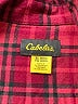 Cabela's 100% Cotton Plaid Red Long Sleeve Button-Down Shirt Size XL - photo 4