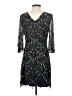 Aidan Mattox 100% Polyester Silver Cocktail Dress Size 4 - photo 2