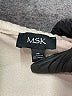 MSK 100% Polyester Tan 3/4 Sleeve Blouse Size M - photo 7