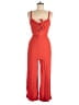 Flynn Skye Solid Red Jumpsuit Size Med (2) - photo 1
