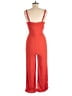 Flynn Skye Solid Red Jumpsuit Size Med (2) - photo 2