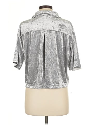 Stars Above 3/4 Sleeve Button-Down Shirt (view 2)