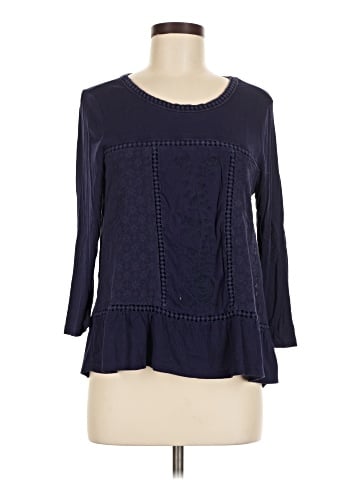 Cable & Gauge 3/4 Sleeve Blouse (view 1)