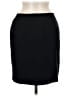 Apostrophe Solid Black Formal Skirt Size 6 (petite) - photo 1